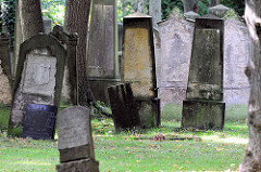 Jüdischer Friedhof in Hamburg Stellingen / Langenfelde, Försterweg; angelegt 1887.