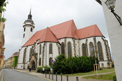 Stadtkirche St. Marien in Torgau - spätgotische Hallenkirche, 14. Jahrhundert.