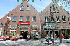 Fussgängerzone Bergedorfer Straße - Einkaufsstraße in Geesthacht.