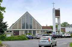 Kirche der  Katholischen Pfarrgemeinde Guter Hirt - Kirche St. Altfrid.