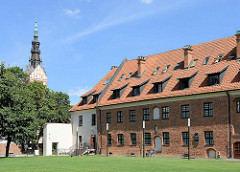 Rekonstruiertes Burggebäude in Elbląg / Elbing; Archäologisches Museum