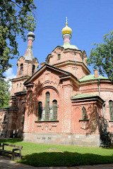 Russisch-Orthodoxe Kirche in Kuldiga, Lettland.