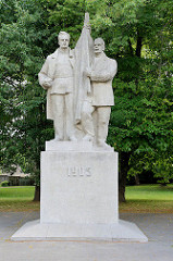 Denkmal zum lettischen Unabhängigkeitskrieg 1905 in Kuldīga.