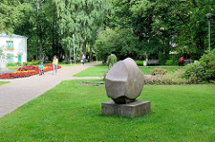 Stadtpark von Limbaži / Lemsal  - Kunst im öffentlichen Raum.