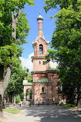 Russisch-Orthodoxe Kirche in Kuldiga, Lettland.