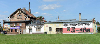 Lagergebäude auf der Speicherinsel in Elbląg / Elbing.