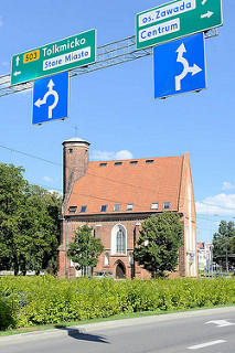 Spitalkirche zum Heiligen Leichnahm, Kirche in Elbląg / Elbing.