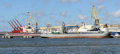 Hafenstadt Klaipėda in Litauen an der Ostsee.