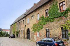 Ehemaliger Klosterhof in Belgern - seit 1633 Pfarrhaus; Zeugnis sächsischer Gotik.