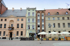 Bürgerhäuser am Alten Markt von Toruń.