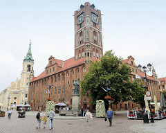 Altstädtisches Rathaus von Toruń - Backsteingotik des 13. Jahrhunderts, Umbau im 18. Jhd. / 19. Jhd.