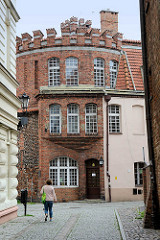 Turm Koci Łeb / Katzenturm in Toruń, Teil der ehem. Befestiungsanlage aus dem 13. Jahrhundert.