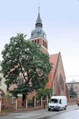 Neogotische Gottesmutterkirche in Toruń, erbaut 1907.