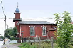 Orthodoxe Holzkirche Heiliger Nikolaus / St. Nicholas in der Straße Podgórna von Torun.