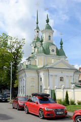 Orthodoxe Katharinenkirche, erbaut 1768; prunkvolle Barockkirche.
