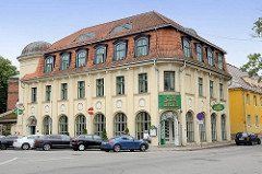 Jugendstilarchitektur in Pärnu - Gebäude Café Grand, Hotel.
