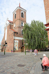 Kathedrale St. Peter und Paul in der Altstadt von Kaunas - Bischofskirche; Baubeginn um 1410 im gotischen Baustil - mehrfach umgebaut.
