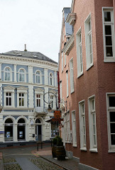 Altstadt von Jever - Blick durch die Apothekerstraße zur Wangerstr.