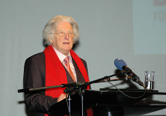 Ralph Giordano bei der Bertini-Preisverleihung im Ernst-Deutsch-Theater.