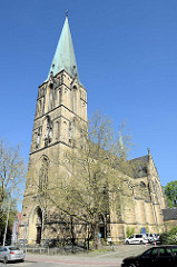 Herz Jesu Kirche in Münster, erbaut 1900 - Entwurf Architekt Wilhelm Rincklade.