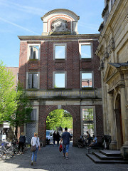 Salzstraße in Münster bei der Dominikanerkirche - Tordurchgang.