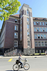 Gebäude, Treppenhaus vom Hansa-Berufskolleg in Münster -
