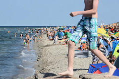 Badestrand in Timmendorf auf der Insel Poel - Mecklenburg Vorpommern.