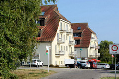 Häuser mit Ferienwohnungen in Gollwitz auf der  Insel Poel - Mecklenburg Vorpommern.
