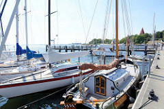 Hafen von Kirchdorf  Insel Poel - Mecklenburg Vorpommern.