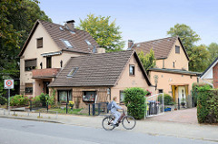 Wohnhausensemble an der Flurstraße im Hamburger Stadtteil Lurup - die Gebäude wurden ab 1873 errichtet.