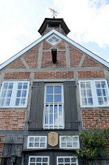 Ehem. Kupfermühle in Hamburg Ohlstedt-Wohlstedt, jetzt private Nutzung. Das restaurierte Gebäude wurde 1827 errichtet.