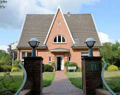 Einfamilienhaus am Schleusenredder im Hamburger Stadtteil Wohldorf-Ohlstedt.