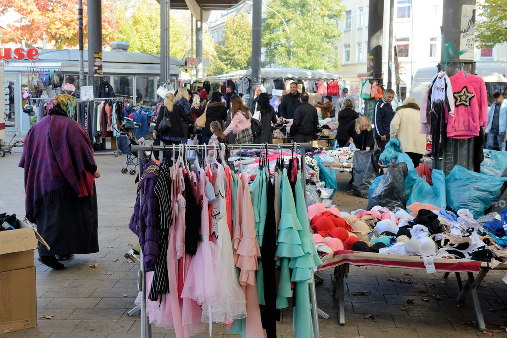 Wochenmarkt auf dem Stübenplatz