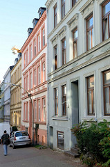 Historisches  Mehrfamilienhaus in der Baererstraße im Hamburger Stadtteil Harburg, errichtet 1890 - Architekt Heinrich Meier.