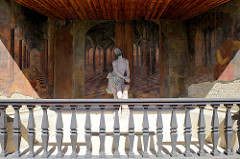 Christus Darstellung an der Piaristenkirche in Krems an der Donau.