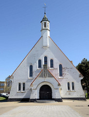 Stella Maris-Kapelle in Zeebrugge; erbaut 1955.