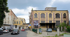 Historische Architektur der ehemaligen  Dierig Textilwerke / Bielbaw - Industrieruine in der polnischen Stadt Langenbielau/Bielawa.