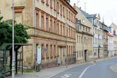 Historische Wohnhäuser in der Johannisstraße von Altenburg.