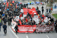 Demo gegen rechte Kundgebung in Hamburg - Hamburger Bündnis gegen Rechts.