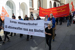 Ostermarsch 2019 - Demo für Abrüstung in Hamburg.