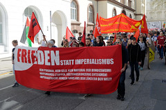 Ostermarsch 2019 - Demo für Abrüstung in Hamburg.