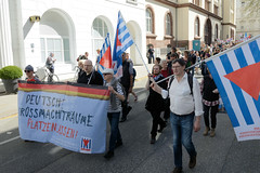 Ostermarsch 2019 - Demo für Abrüstung in Hamburg.