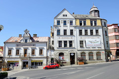 Decin, Teschen  ist eine Stadt im Ustecky kraj an der Elbe im Norden Tschechiens, nahe der Grenze zu Sachsen.