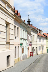 Bilder von der Stadt Leitmeritz - Litomerice in der Aussiger Region in Nordböhmen.