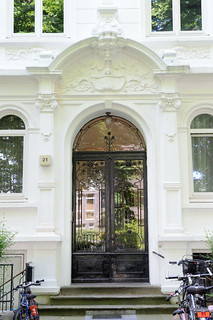 Bildarchiv Hamburg Com Foto Hauseingang Grunderzeit Weisse
