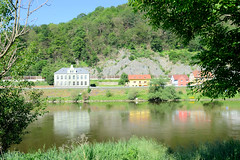 Die Elbe bei Male Brezno nad Labem in Tschechien.