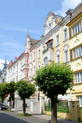 Bilder von der Stadt Leitmeritz - Litomerice in der Aussiger Region in Nordböhmen.