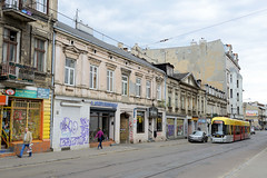 Bilder aus der Stadt Lodz in Polen.