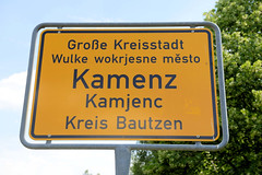 Die Lessingstadt Kamenz  ist eine Große Kreisstadt im Landkreis Bautzen im Bundesland Sachsen.