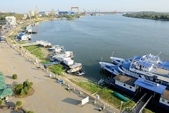 Fotos aus der rumänischen Stadt Tulcea, Hafenstadt  an der Donau - Tor zur Donaumündung.
